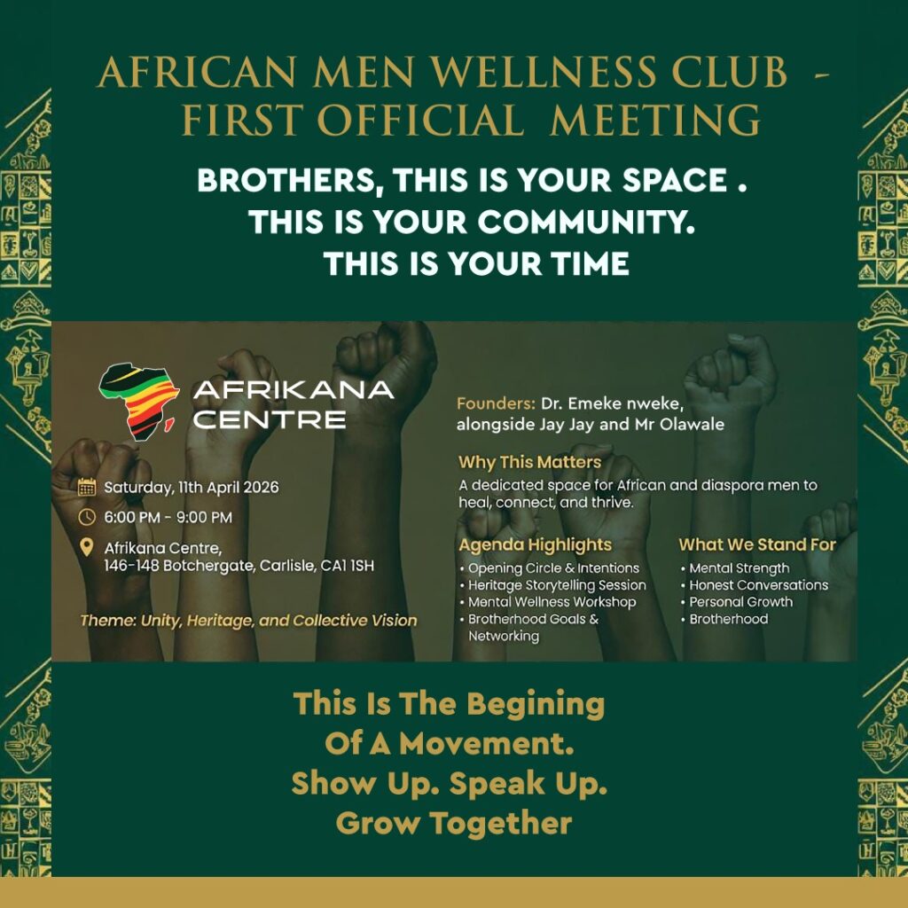African Men Wellness Club – First Meeting